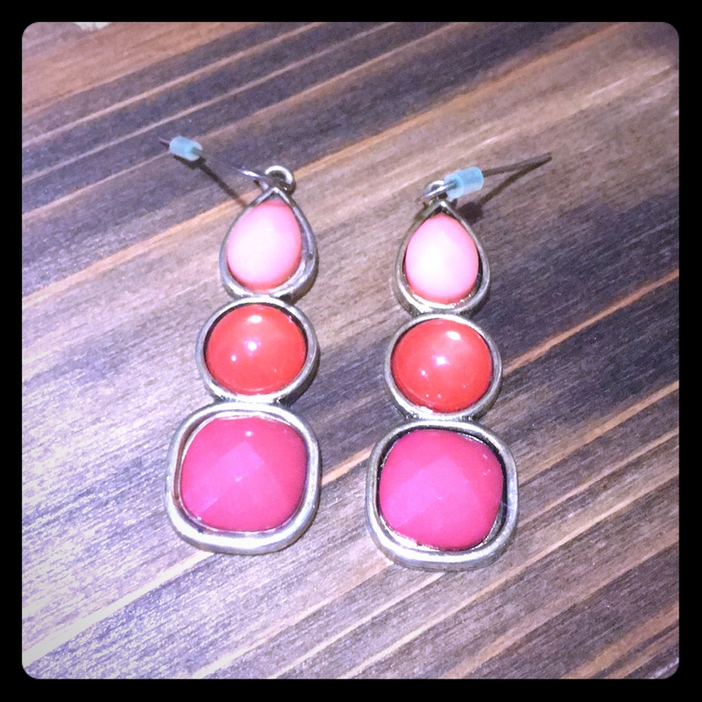 Pink Earrings